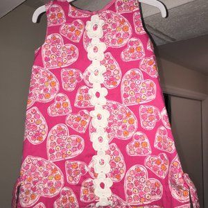 Lilly Pulitzer Heart Girls Dress
